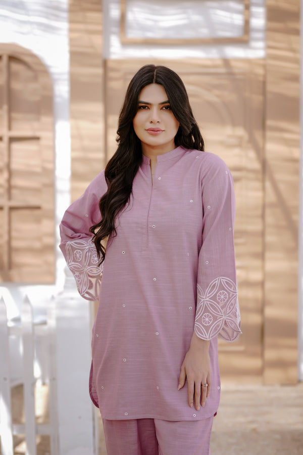 Zaviya  | Khaddar | 2 Piece | Embroidered