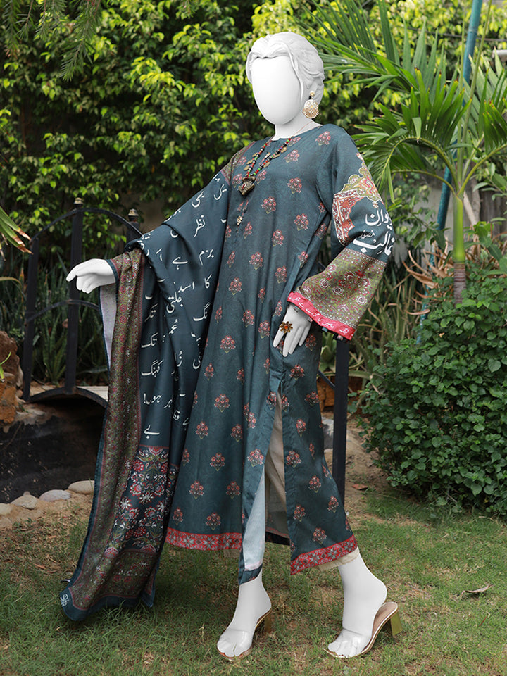 dewan e ghalib stitched 2 piece shirt dupatta