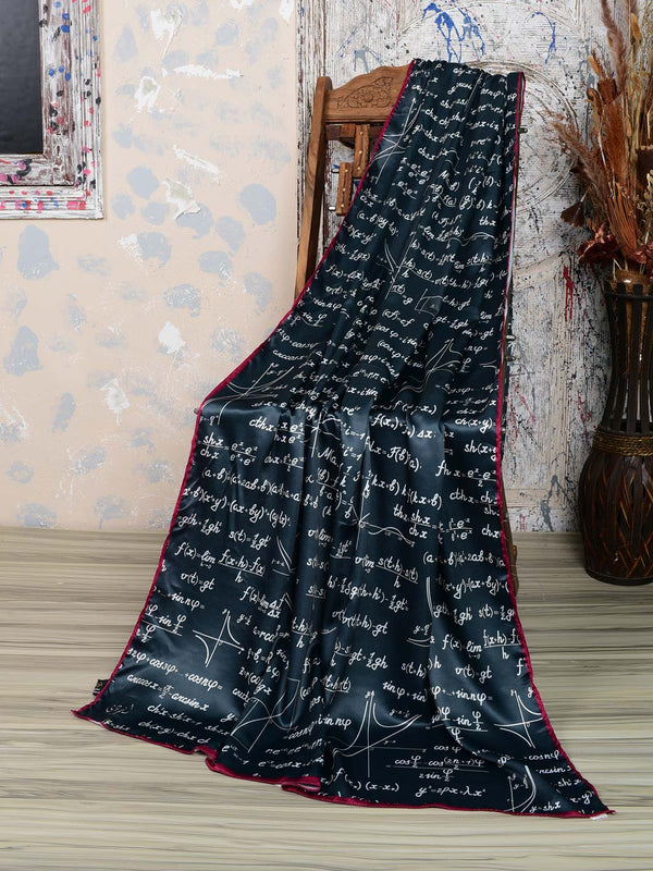 Maths Silk Dupatta