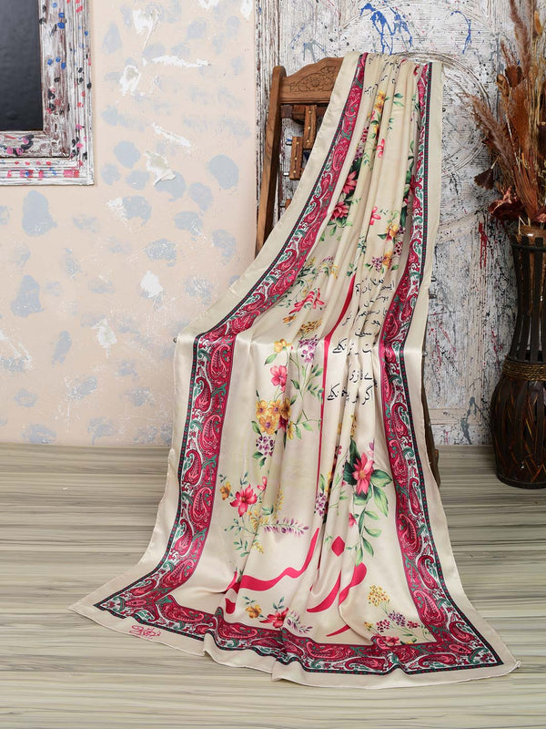 ghalib aur phool silk dupatta