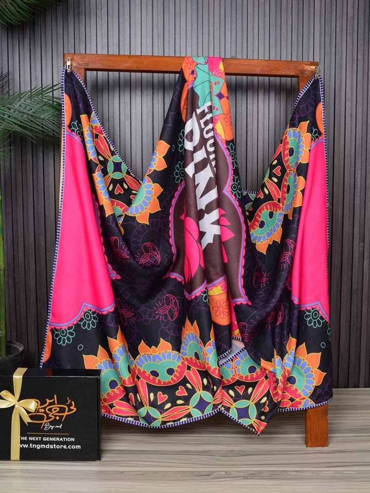 Buri Nazr Dark Multi Shawl 